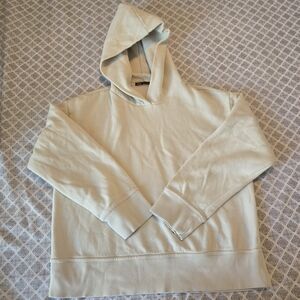 Zara Women's Cream Hoodie Size S
